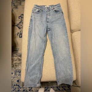 Abercrombie & Fitch Light Blue Straight Jeans